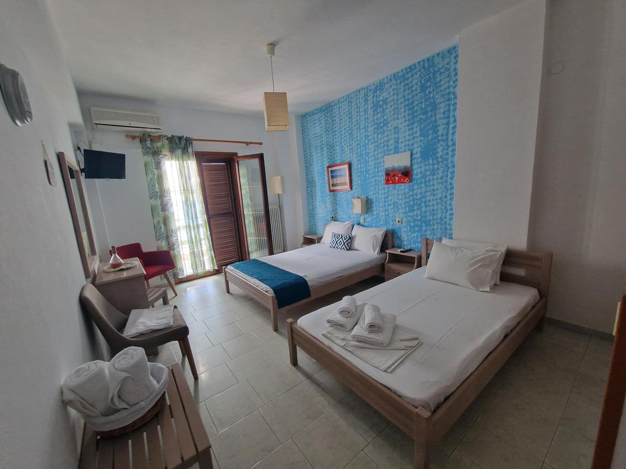 Ferienwohnung Salonikios Pteleós Exterior foto